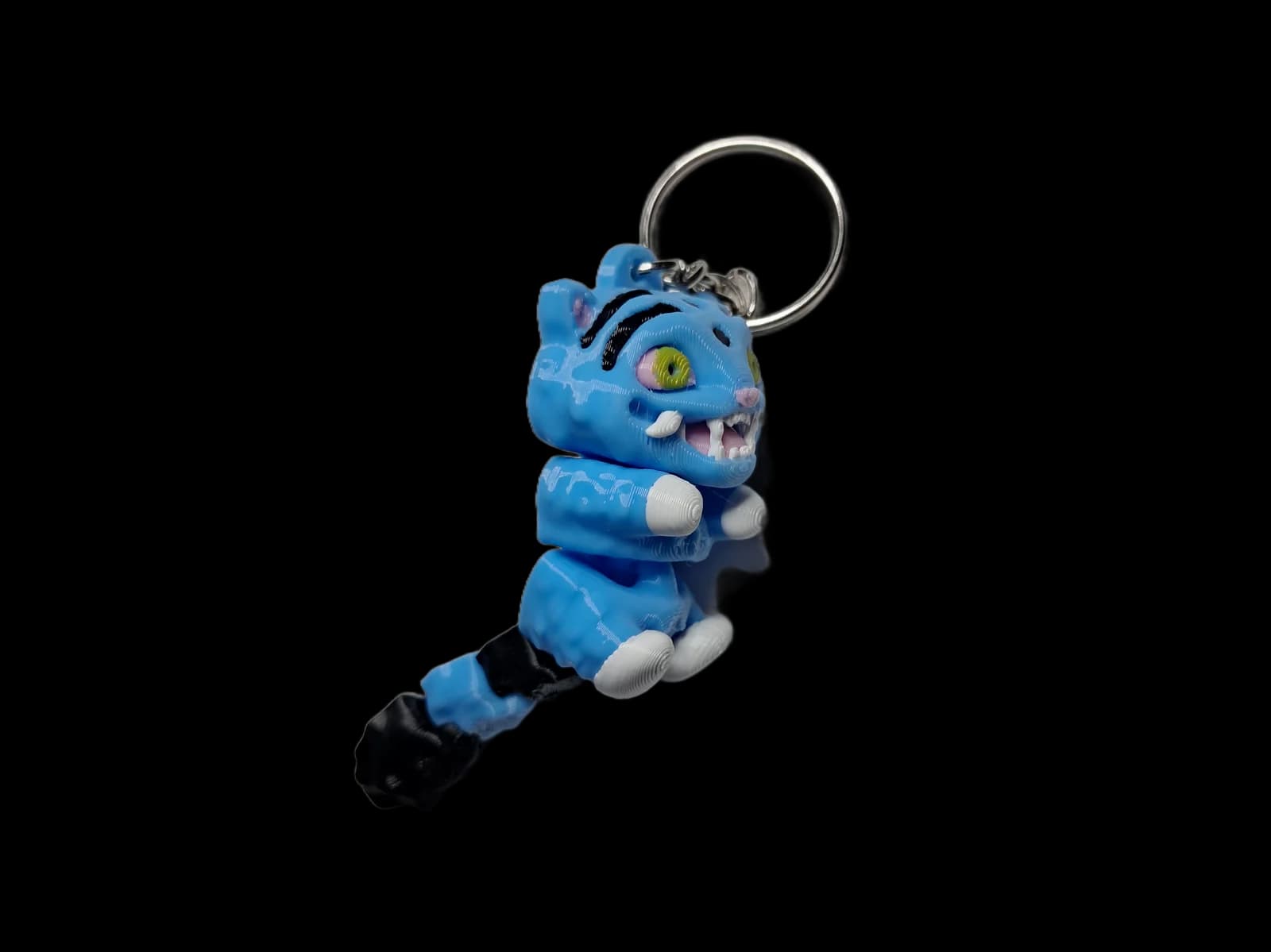 Llavero Flexi Derpy Keychain - Kpop Demon Hunters  x10 — en ambiente