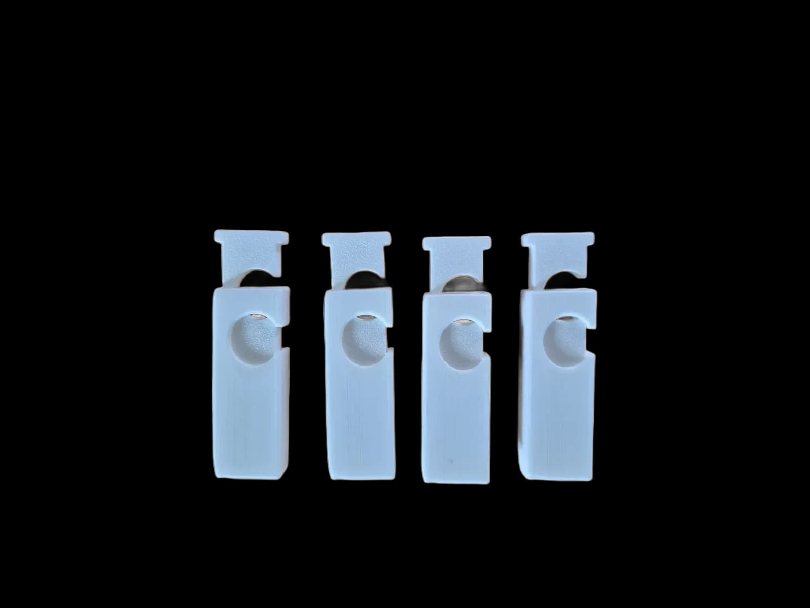 Pack de clips sellador de bolsas x10 (Blanco) — en ambiente