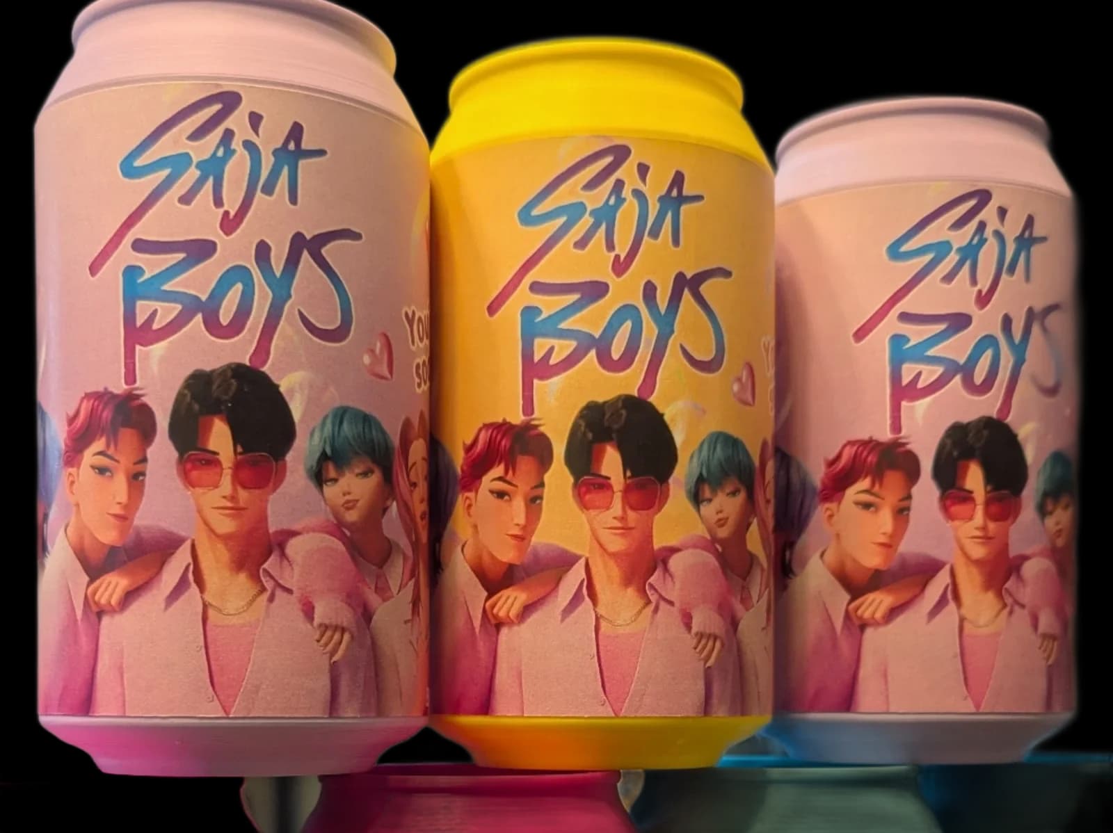 Saja Boys Soda Pop - Lata con Tapa Roscada - imagen 1