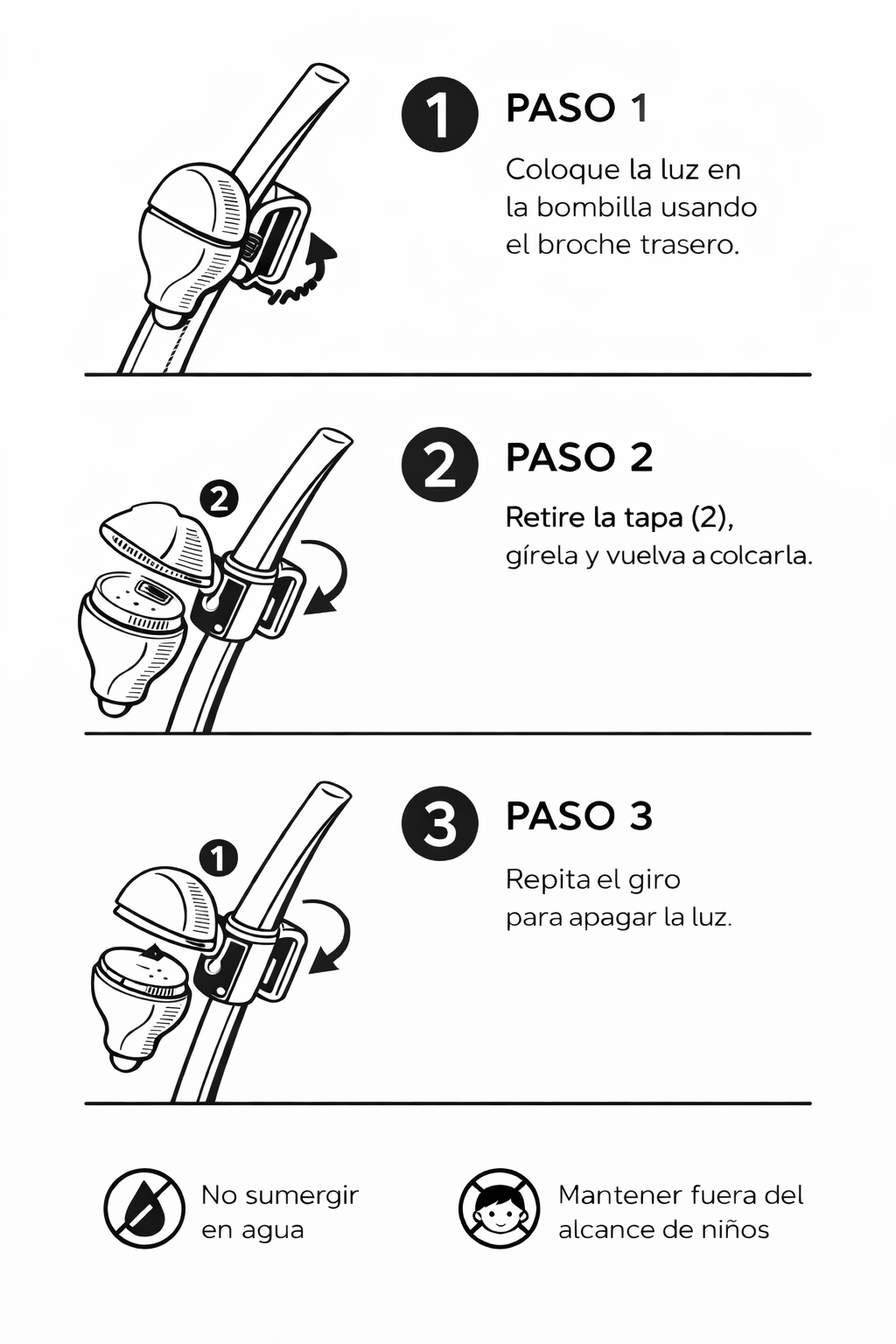 Luz para mate — en ambiente