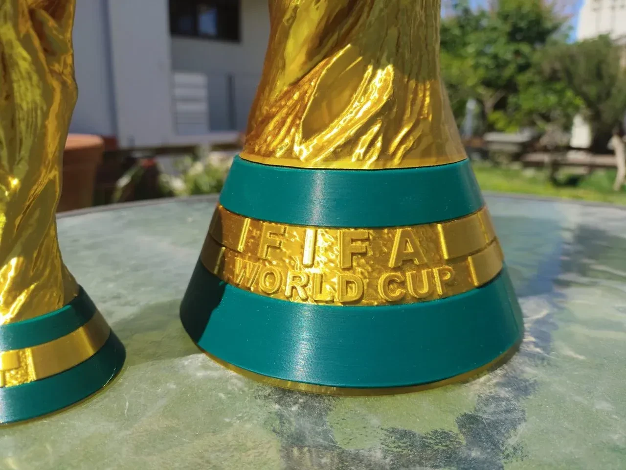 Copa del mundo - Tamaño real — en ambiente