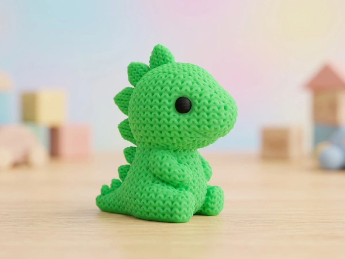 Knitted Stegosaurus Dinosaur