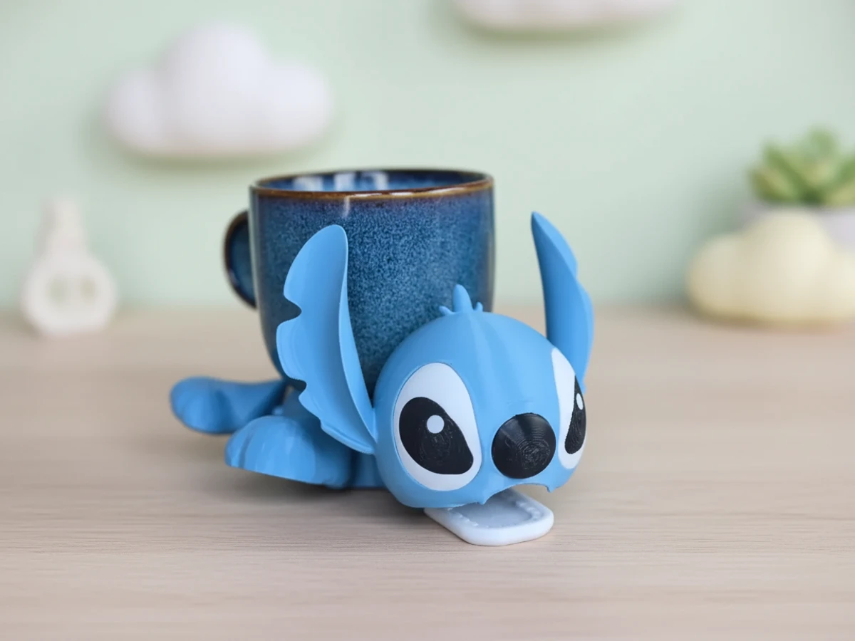 Soporte para taza Stitch