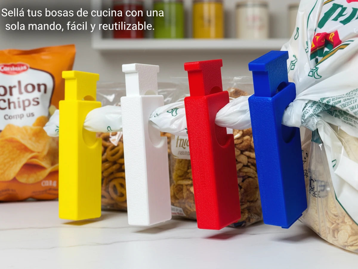 Pack de clips sellador de bolsas x10