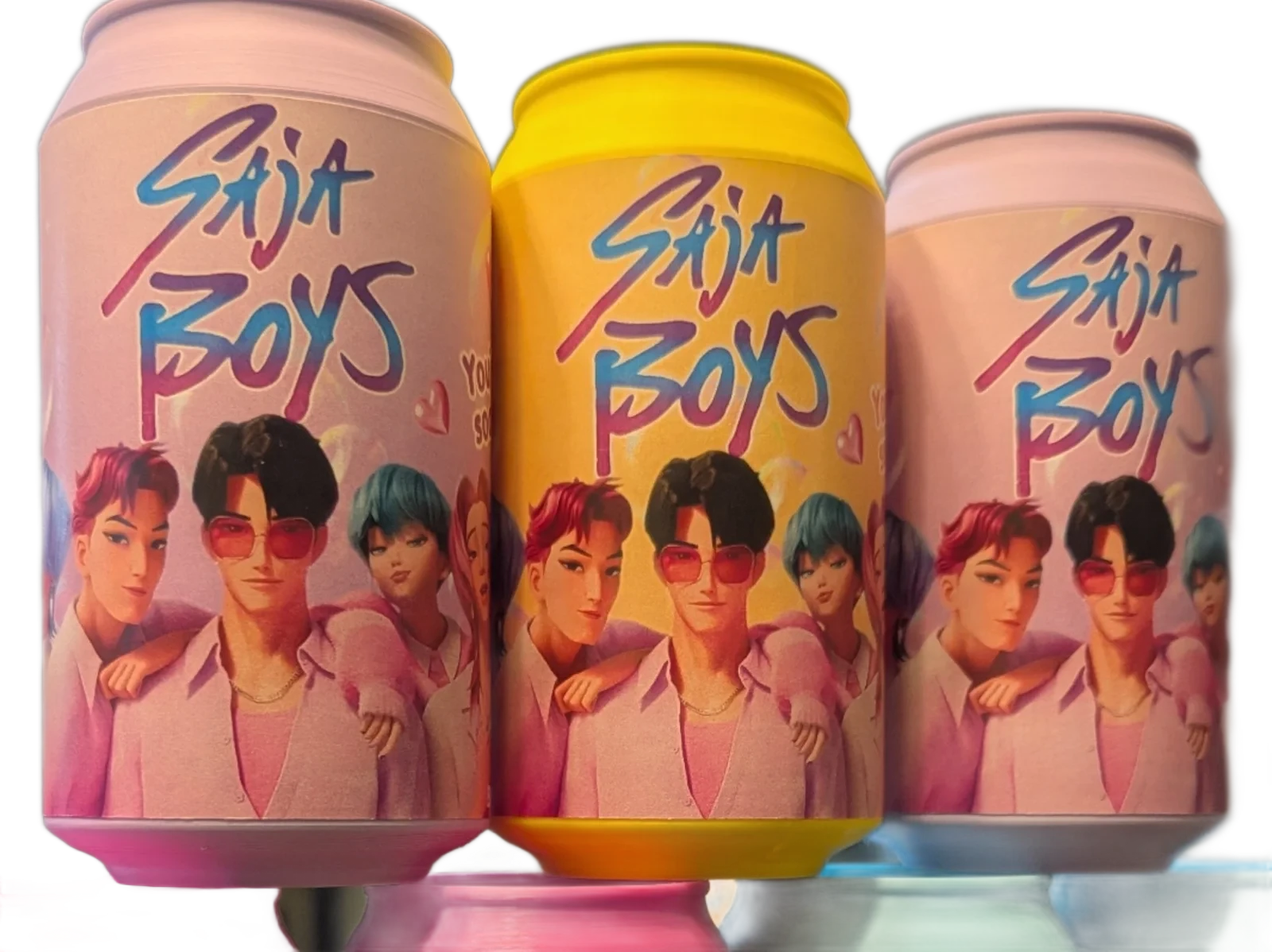 Saja Boys Soda Pop - Lata con Tapa Roscada (Saja Boys) — en ambiente