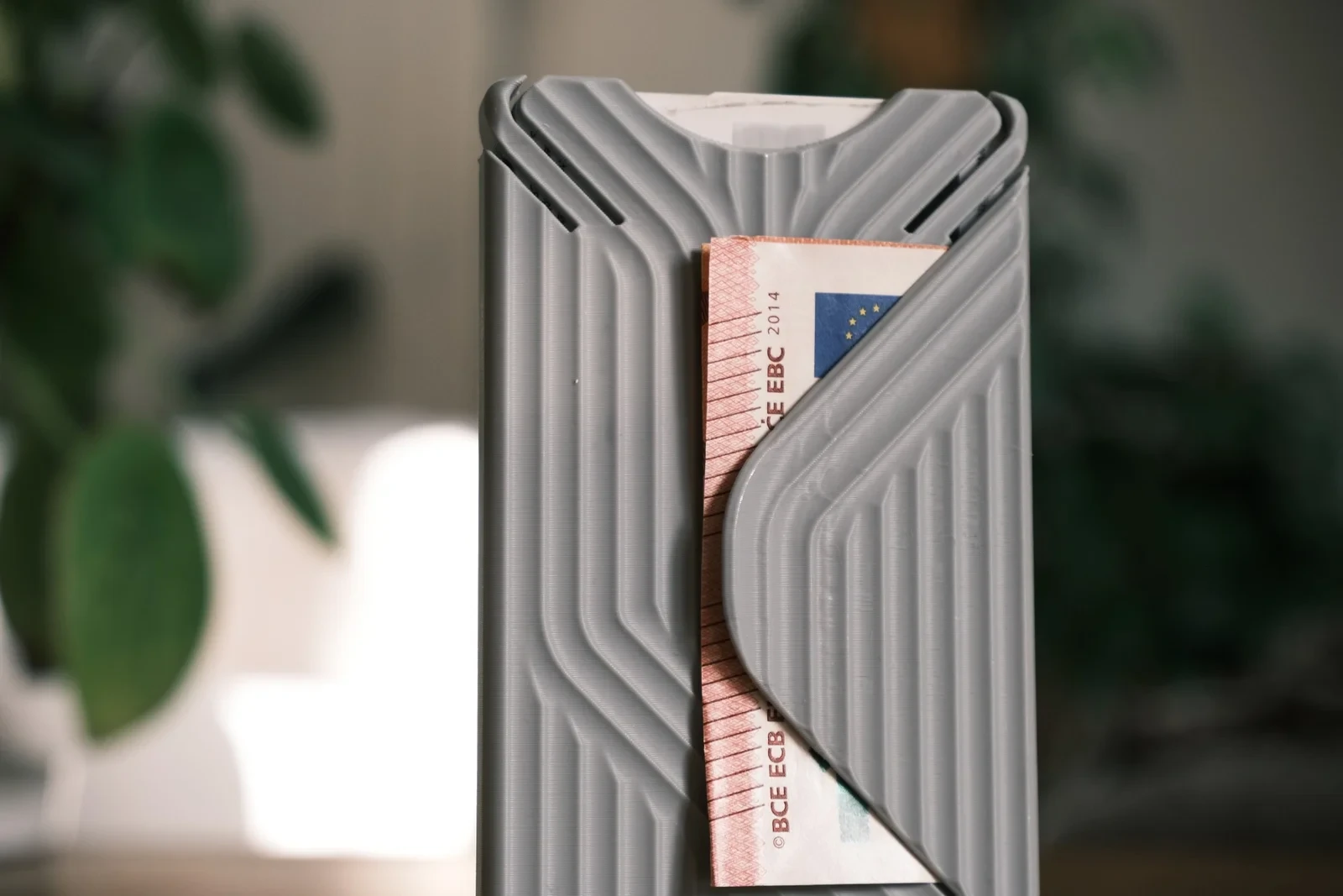 Billetera Porta-Tarjetas en Cascada (Negro) — miniatura