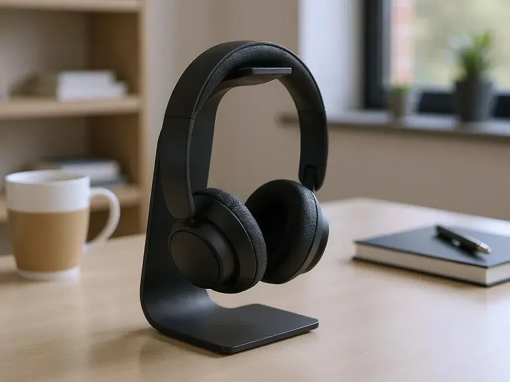 Soporte para auriculares swing