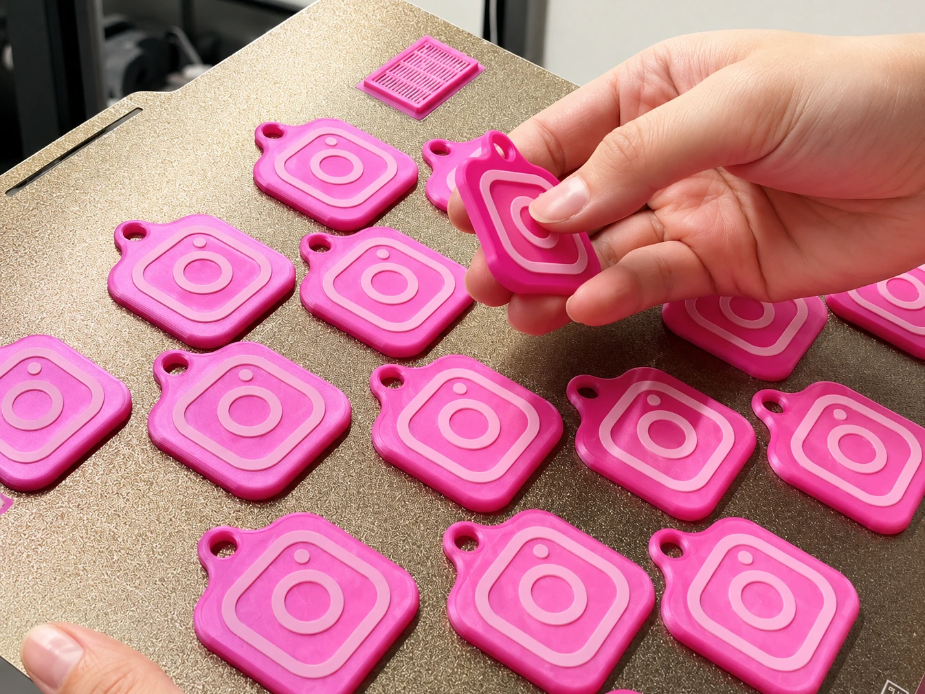 Llavero NFC Instagram - 10 unidades