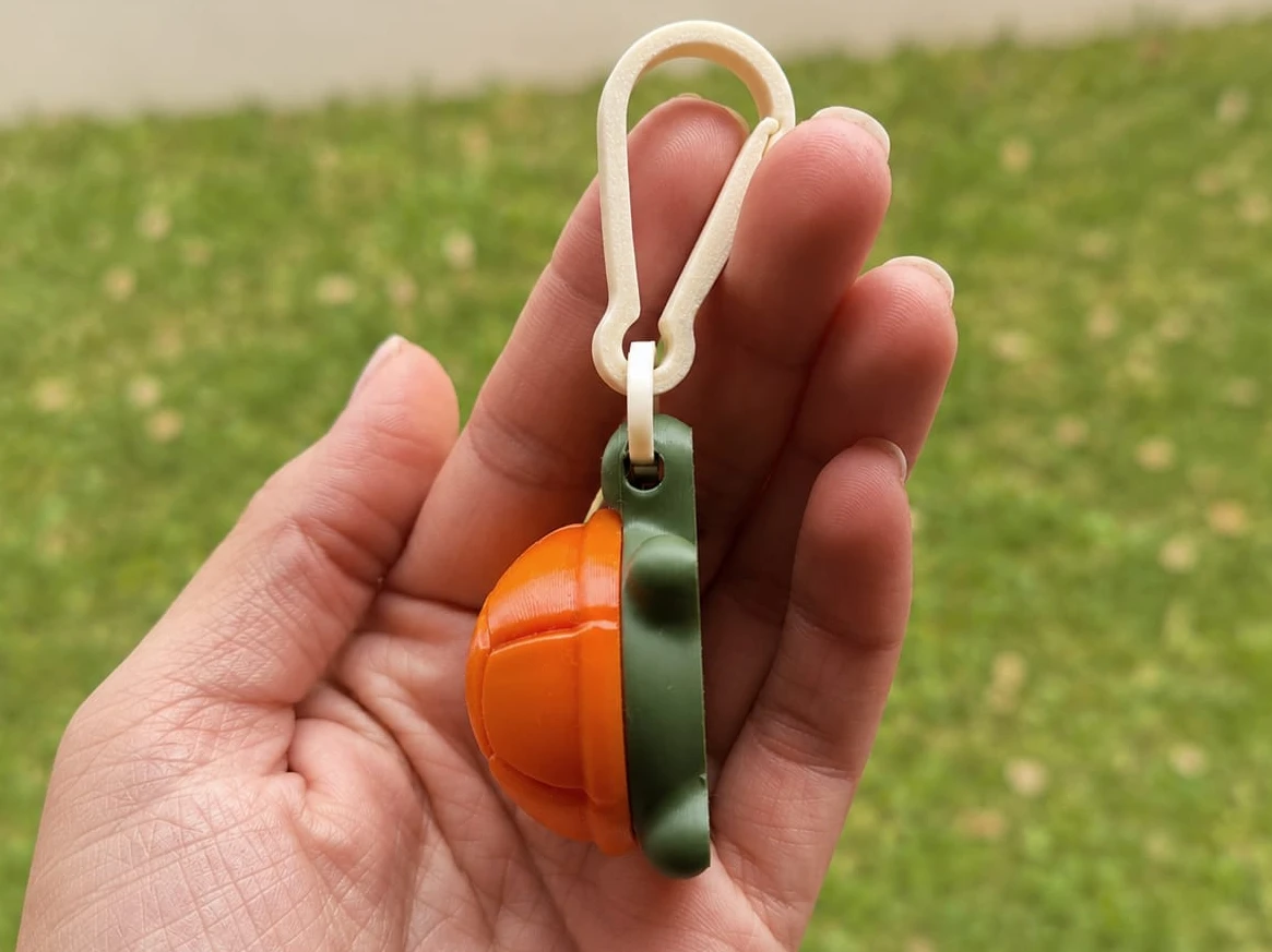 Llavero Tortuga Mini Cofre — miniatura