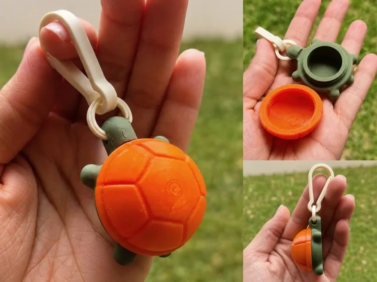 Llavero Tortuga Mini Cofre