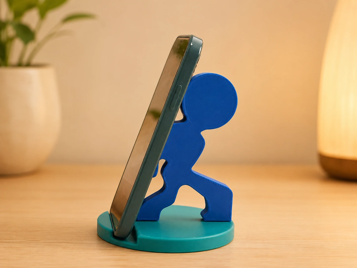 Soporte para celular "El ayudante"